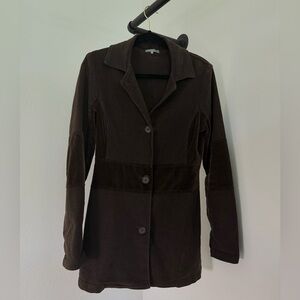 James Perse Dark Brown Blazer